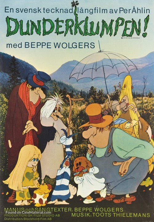 Dunderklumpen! - Swedish Movie Poster