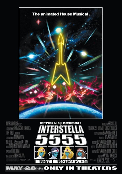 Interstella 5555: The 5tory of the 5ecret 5tar 5ystem - Movie Poster