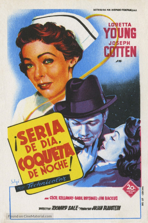 Half Angel - Spanish Movie Poster