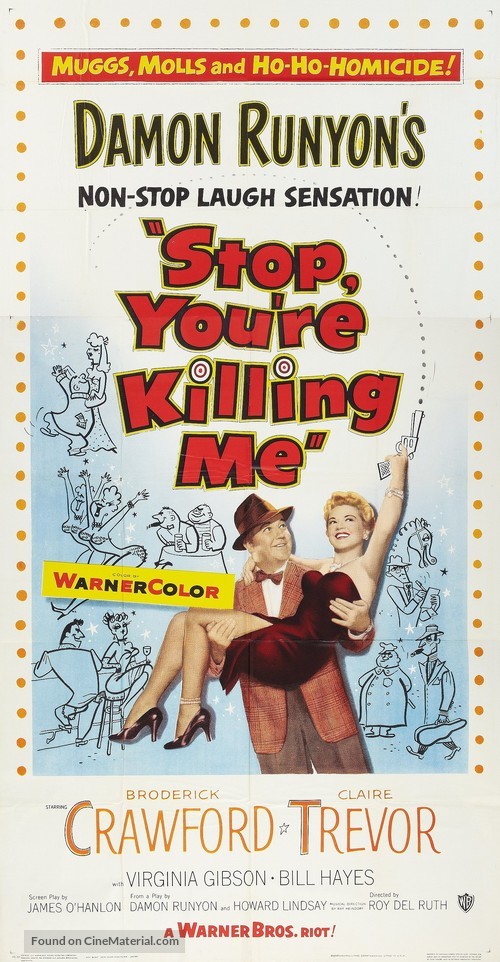 Stop, You&#039;re Killing Me - Movie Poster