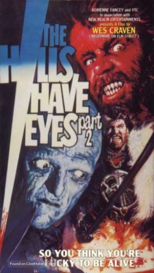 The Hills Have Eyes Part II - VHS movie cover