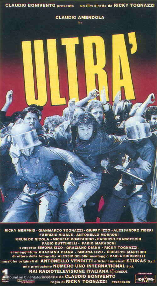 Ultr&agrave; - Italian VHS movie cover