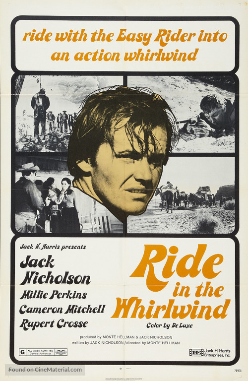 Ride in the Whirlwind - Movie Poster