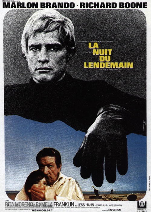 The Night of the Following Day - French Movie Poster