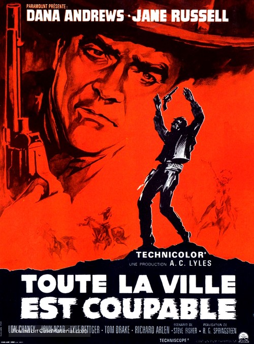 Johnny Reno - French Movie Poster