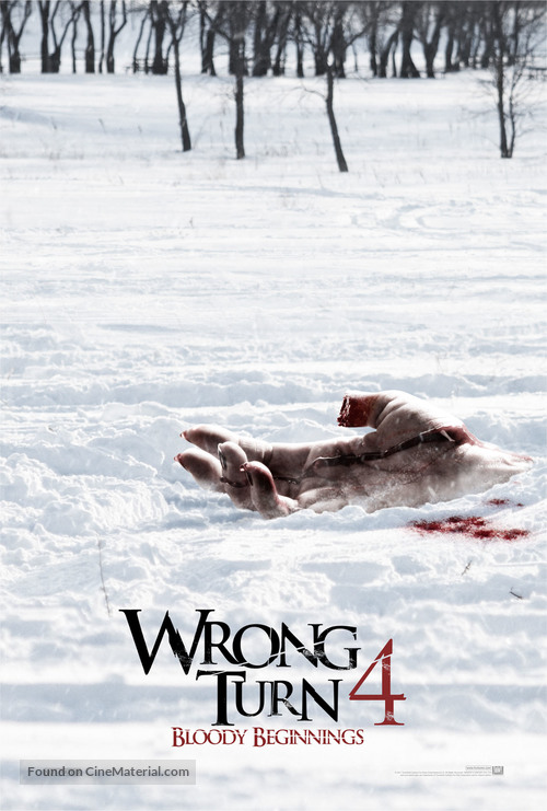 Wrong Turn 4 - Movie Poster