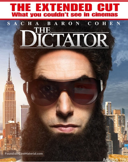 The Dictator - British DVD movie cover