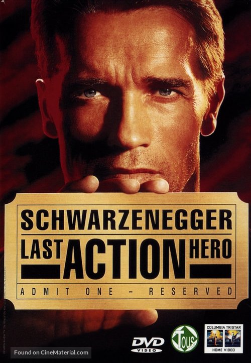 Last Action Hero - Dutch DVD movie cover