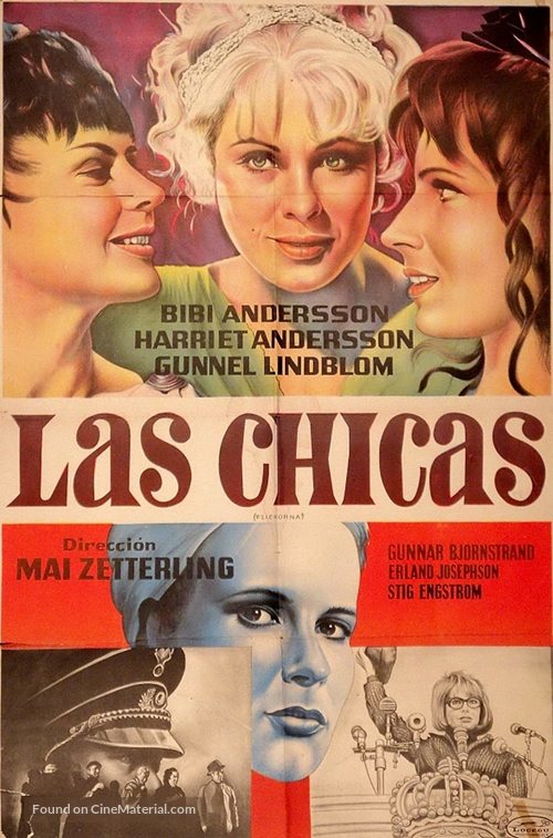 Flickorna - Argentinian Movie Poster