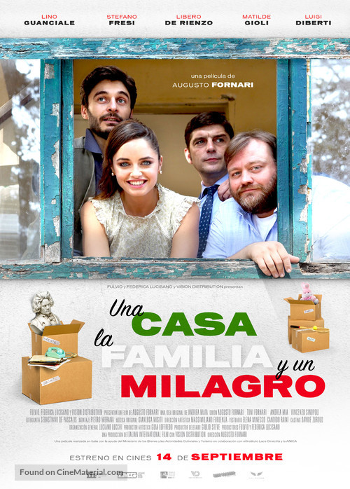 La casa di famiglia - Spanish Movie Poster