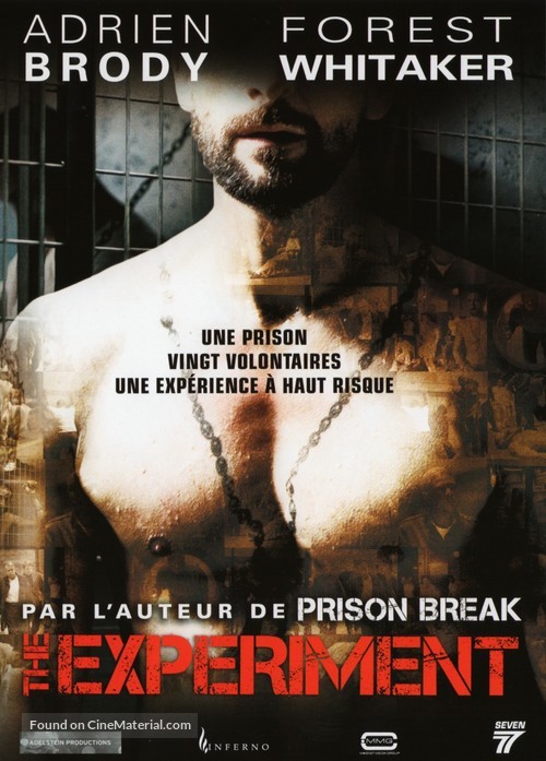 The Experiment - French DVD movie cover