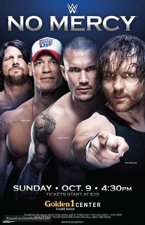 WWE No Mercy - Movie Poster