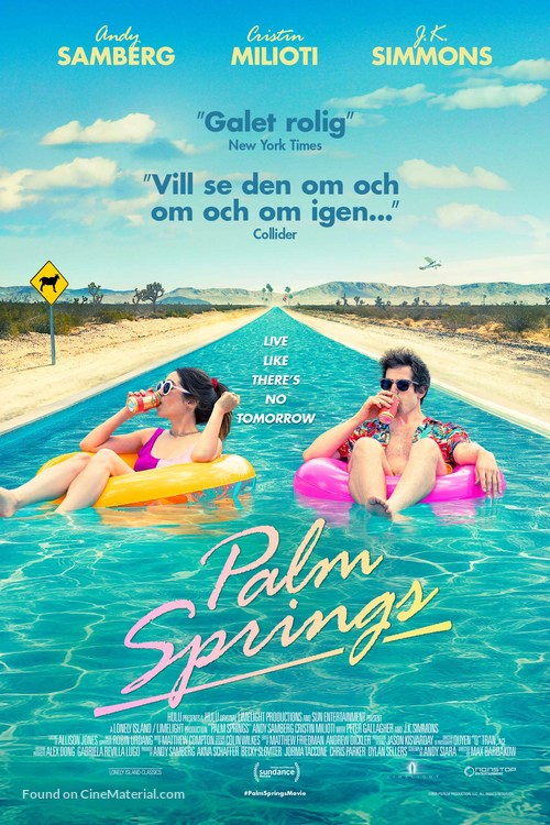 Palm Springs - Swedish Movie Poster