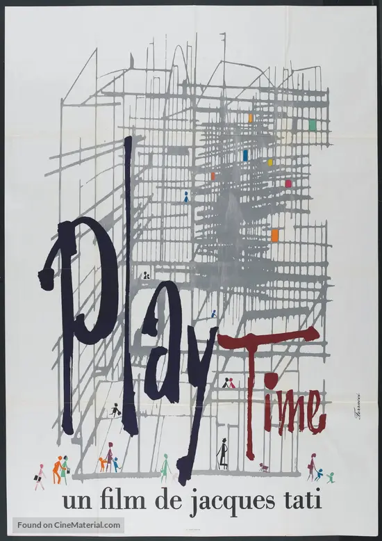 PlayTime - French Movie Poster