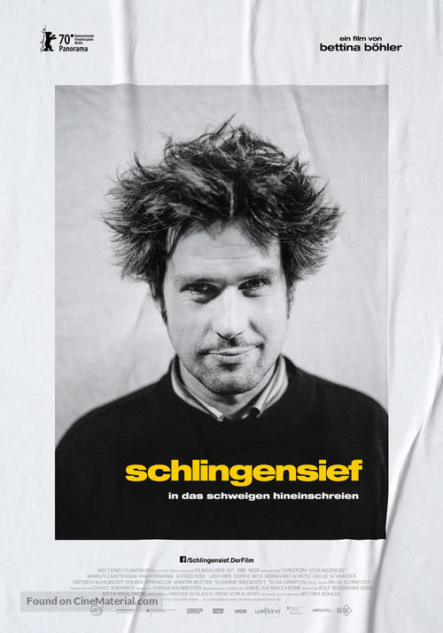 Schlingensief - In das Schweigen hineinschreien - German Movie Poster