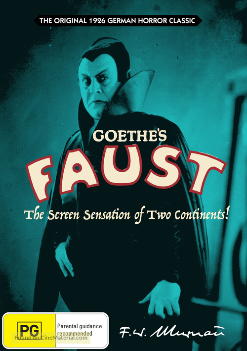 Faust - Australian DVD movie cover