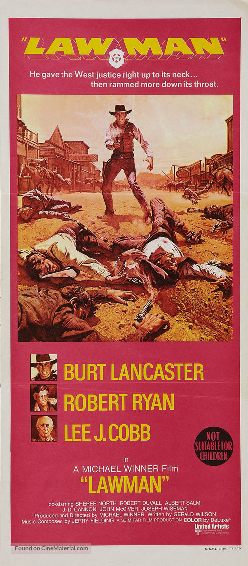 Lawman - Australian Movie Poster