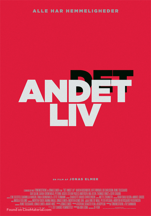 Det andet liv - Danish Movie Poster