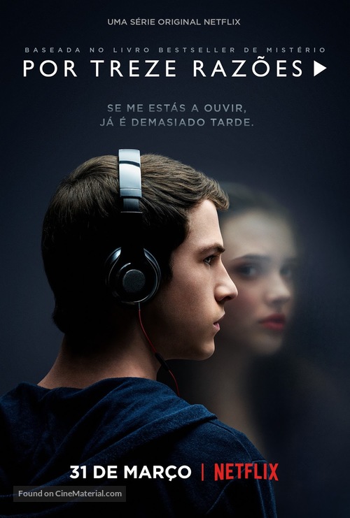 &quot;Thirteen Reasons Why&quot; - Portuguese Movie Poster