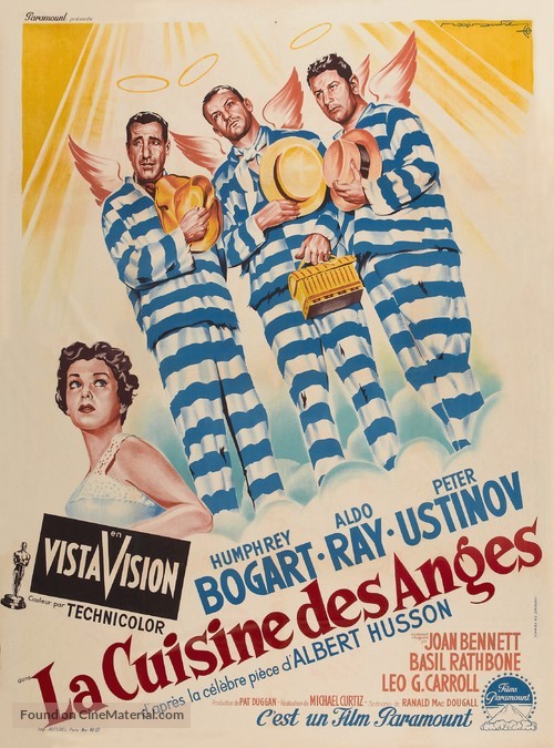 We're No Angels - French Movie Poster