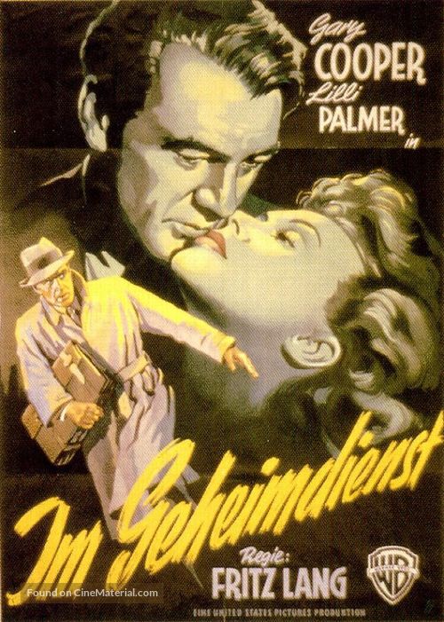 Cloak and Dagger - German Movie Poster