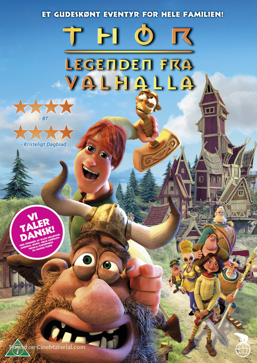 Hetjur Valhallar - &THORN;&oacute;r - Danish DVD movie cover