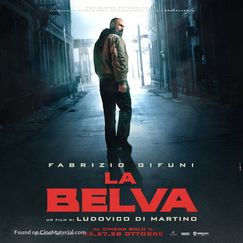 La belva - Italian Movie Poster