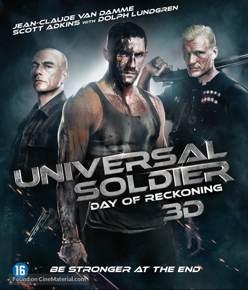 Universal Soldier: Day of Reckoning - Dutch Blu-Ray movie cover