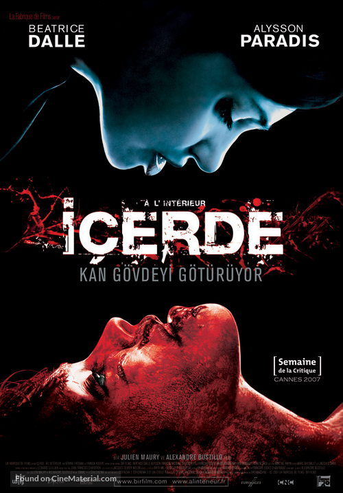 &Agrave; l&#039;int&egrave;rieur - Turkish Movie Poster