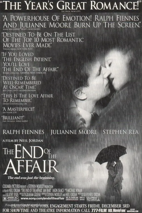 The End of the Affair - poster