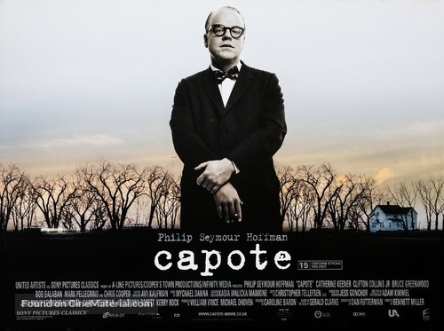 Capote - British Movie Poster