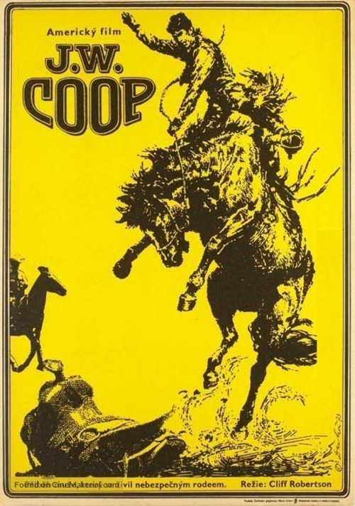 J.W. Coop - Czech Movie Poster