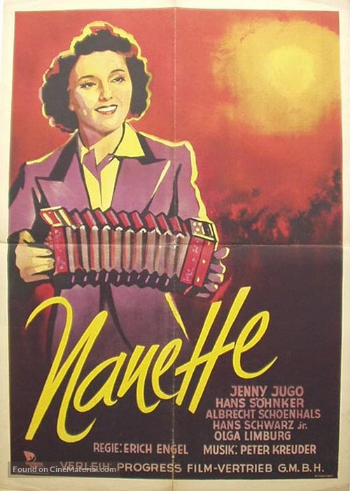 Nanette - German Movie Poster