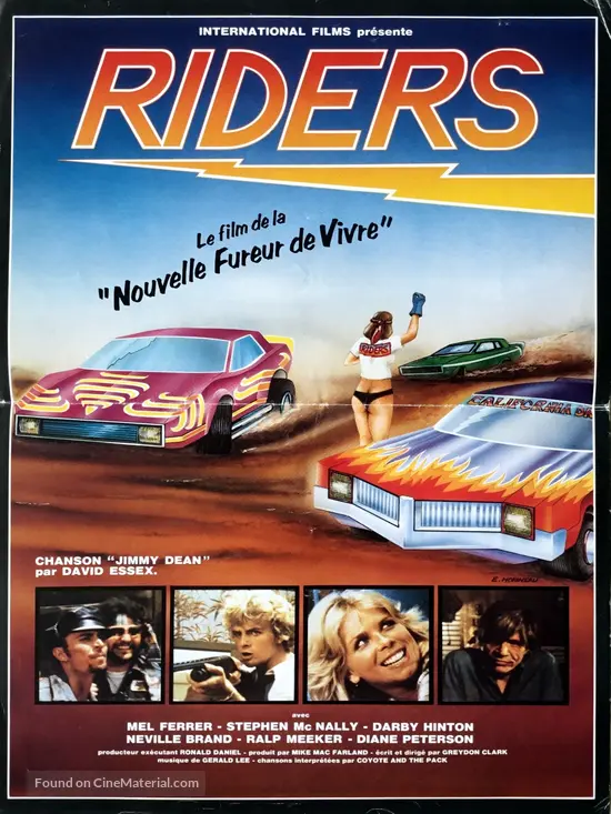 Hi-Riders (1978) French movie poster