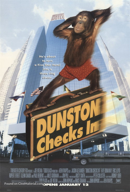 Dunston Checks In - Movie Poster