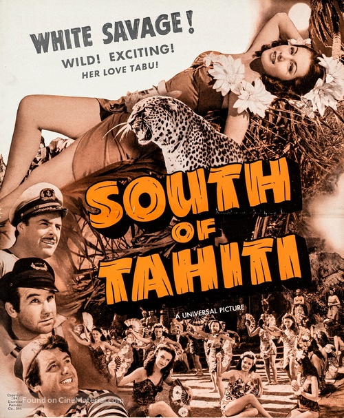 South of Tahiti - poster