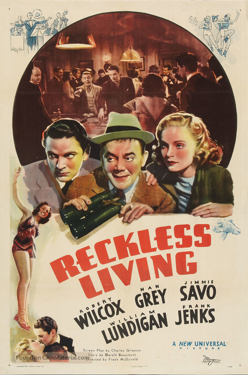 Reckless Living - Movie Poster