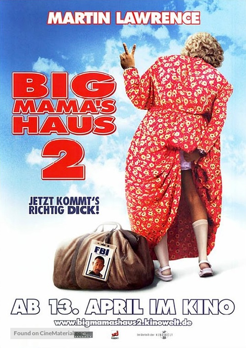 Big Momma&#039;s House 2 - German Movie Poster