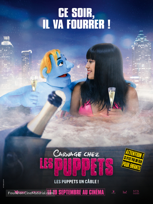 The Happytime Murders - French Movie Poster