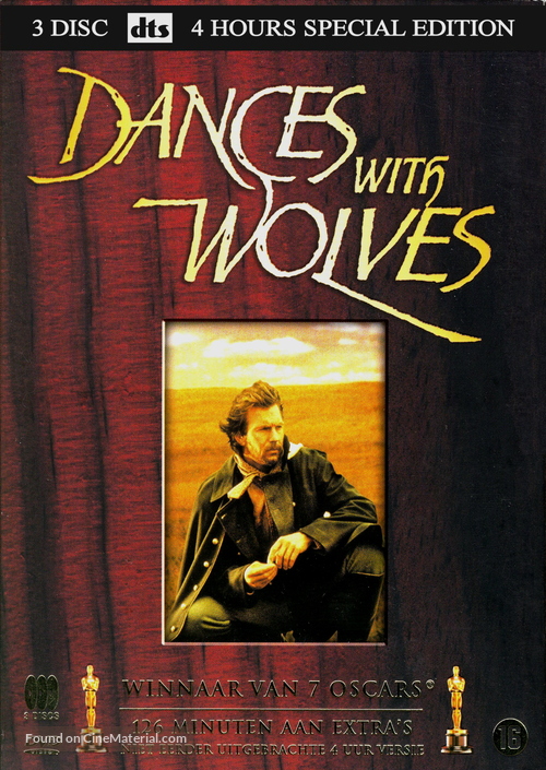 Dances with Wolves - Dutch Movie Cover