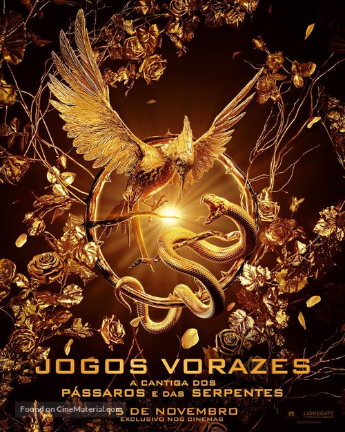 The Hunger Games: The Ballad of Songbirds and Snakes - Brazilian Movie Poster