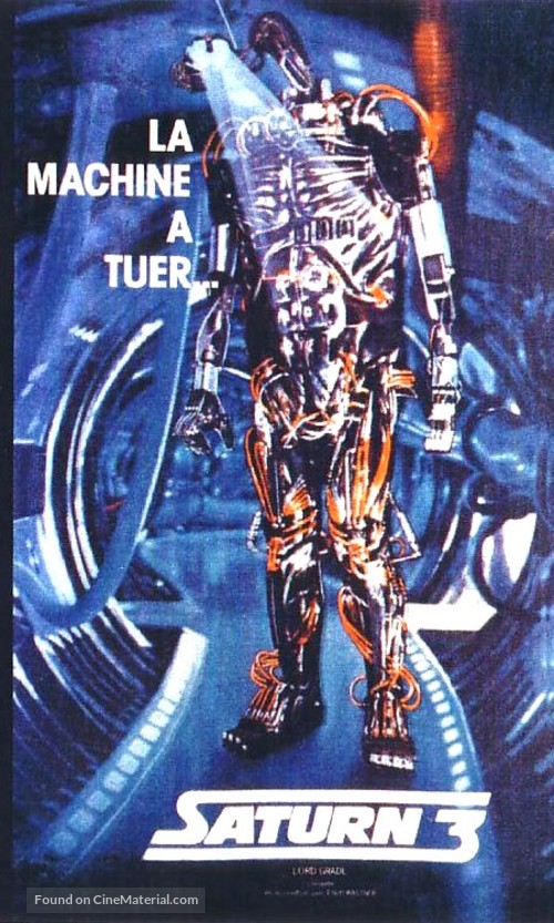 Saturn 3 - French VHS movie cover