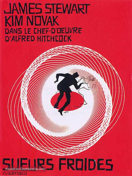 Vertigo - French Movie Poster