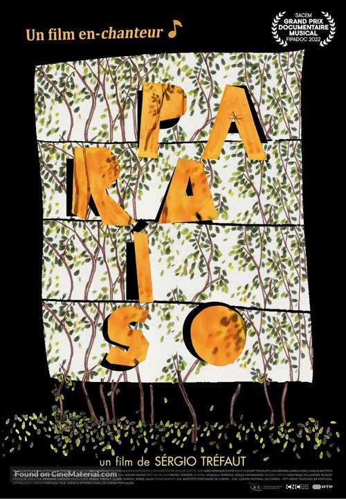 Para&iacute;so - French Movie Poster