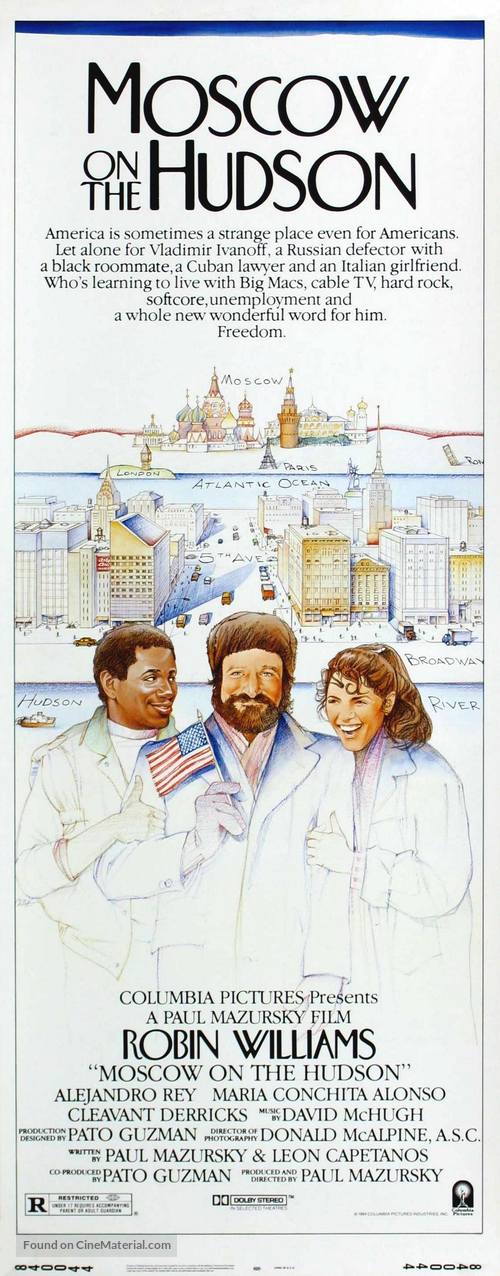 Moscow on the Hudson - Movie Poster