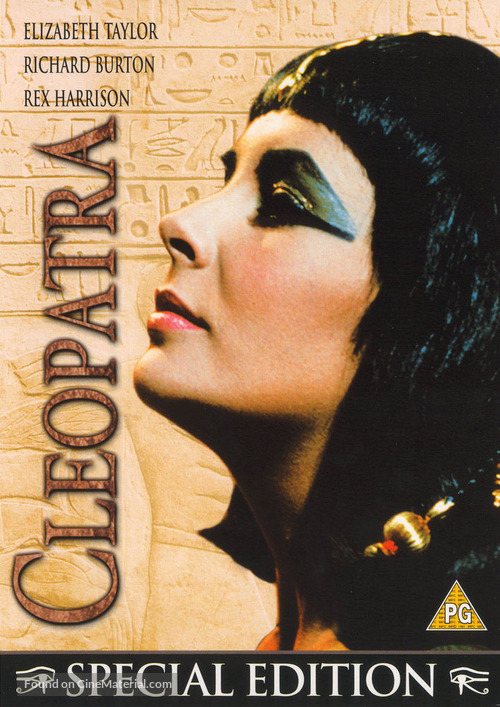 Cleopatra - British DVD movie cover