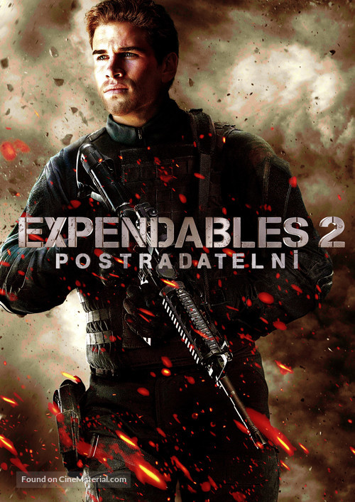 The Expendables 2 - Czech Movie Poster