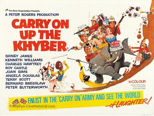 Carry On... Up the Khyber - British Movie Poster