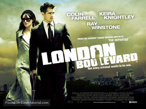 London Boulevard - British Movie Poster