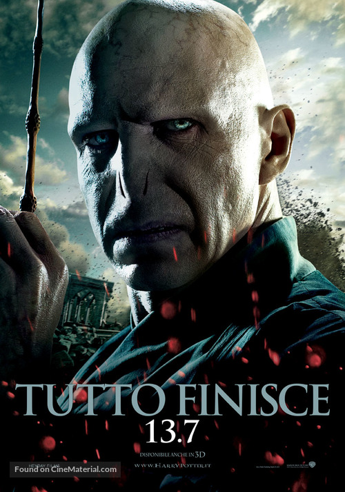 Harry Potter and the Deathly Hallows - Part 2 - Italian Movie Poster